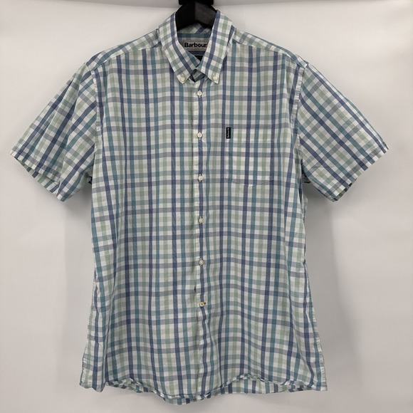 Barbour Other - Barbour Tattersall Tailored Fit Shirt Men XL Button Up Preppy Nautical Old Money